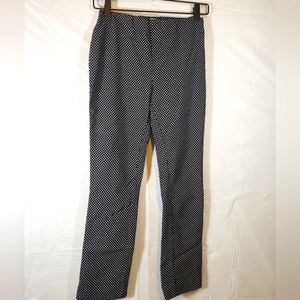 Pop sugar XS pants black with white polka dots. Really cute! 🥰